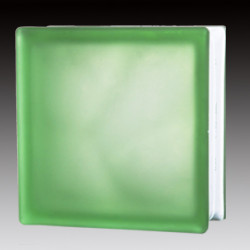 Υαλότουβλο ‘σύννεφο’ σατινέ πράσινο 19 Χ 19 Χ 8 cm Υαλότουβλο ‘σύννεφο’ σατινέ πράσινο 19 Χ 19 Χ 8 cm