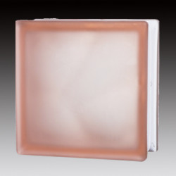 Υαλότουβλο ‘σύννεφο’ σατινέ ροζ 19 Χ 19 Χ 8 cm Υαλότουβλο ‘σύννεφο’ σατινέ ροζ 19 Χ 19 Χ 8 cm