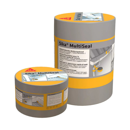 Αυτοκόλλητη σφραγιστική ταινία SIKA MultiSeal 30cm X 10m, γκρι