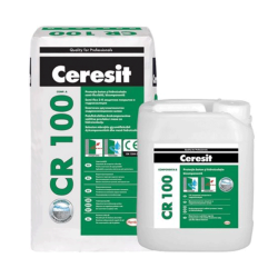 Ημι-Εύκαμπτο στεγανωτικό κονίαμα 2-συστ. CERESIT CR 100, 25kg Ημι-Εύκαμπτο στεγανωτικό κονίαμα 2-συστ. CERESIT CR 100, 25kg