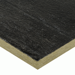 Πλάκες πετροβάμβακα FIBRANgeo BP-70-BIT 1200x1000x40mm, σκληρές πλάκες πλεκτής ίνας με ασφαλτικό 